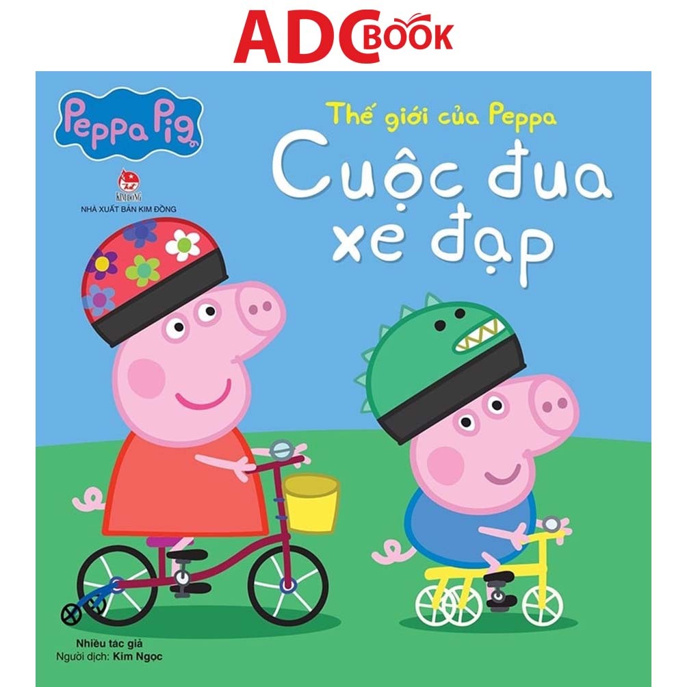 Sách - Thế Giới Của Peppa - Cuộc Đua Xe Đạp