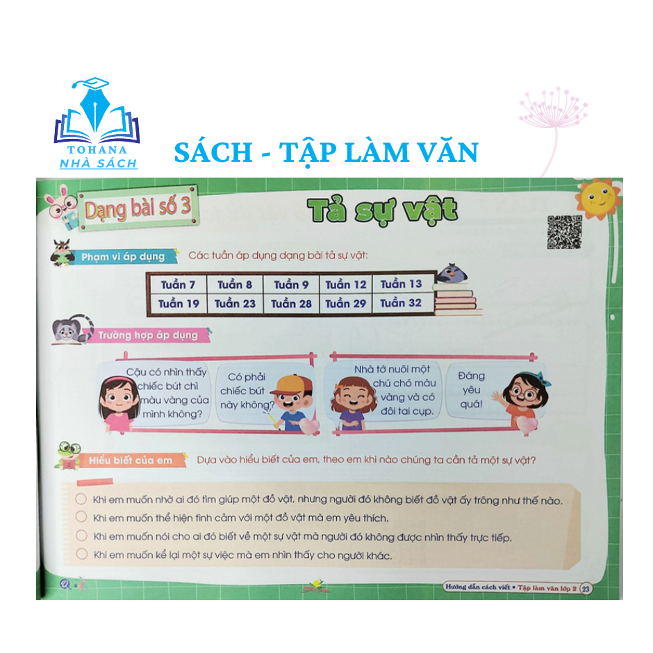 Sách - Hướng Dẫn Cách Viết TẬP LÀM VĂN Lớp 2, 3, 4, 5 - Dành Cho Cả năm