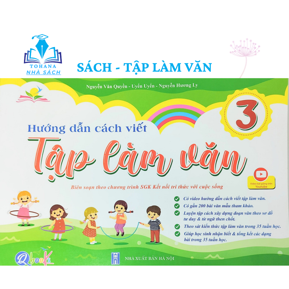 Sách - Hướng Dẫn Cách Viết TẬP LÀM VĂN Lớp 2, 3, 4, 5 - Dành Cho Cả năm