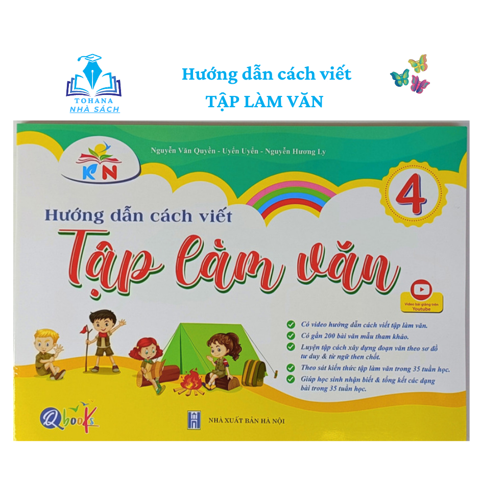 Sách - Hướng Dẫn Cách Viết TẬP LÀM VĂN Lớp 2, 3, 4, 5 - Dành Cho Cả năm