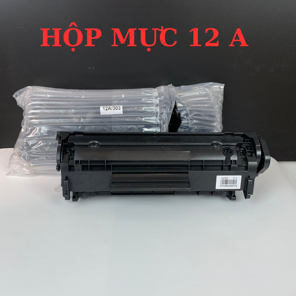 Hộp mực máy in Canon LBP2900 ( Mới 100% nguyên seal-in đậm,sắc nét, đã có mực in) , Cartridge 12a