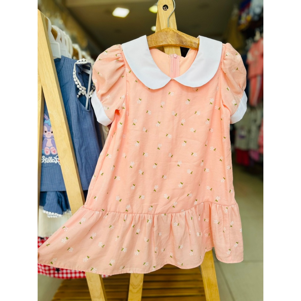 Đầm đũi tơ Gout Kids size đại