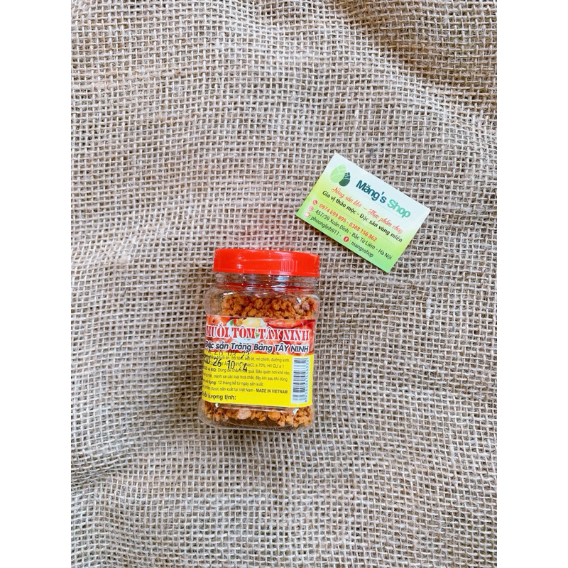 Muối tôm đặc sản Tây Ninh hộp 50g