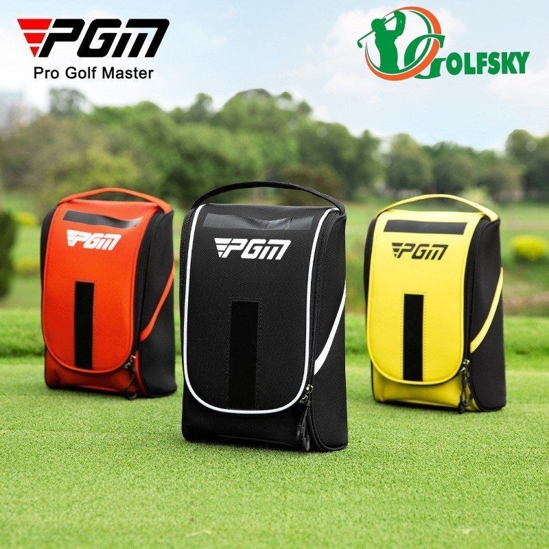 Túi Cover Hàng Không - Túi Đựng Túi Gậy Golf đi Máy Bay. Có bánh xe kéo tiện lời, bền bỉ. Túi Đựng Giày. Chính Hãng PGM.