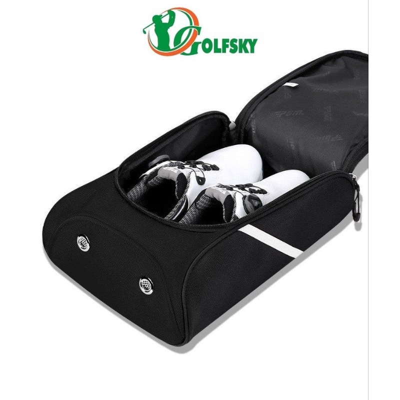 Túi Cover Hàng Không - Túi Đựng Túi Gậy Golf đi Máy Bay. Có bánh xe kéo tiện lời, bền bỉ. Túi Đựng Giày. Chính Hãng PGM.