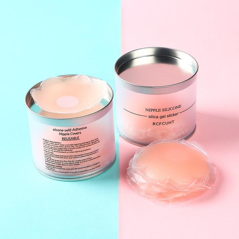 Miếng Che Đầu Ti Nhũ Hoa 5 Cặp 10 Miếng Tàng Hình Siêu dính CLOVER - 9990