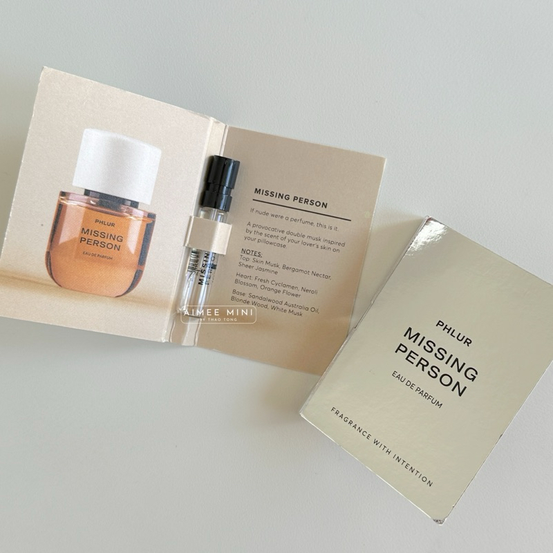 Vial 2ml | Nước Hoa Phlur Missing Person EDP