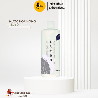 NƯỚC HOA HỒNG LÀM TRẮNG DA, GIẢM MỤN TÍA TÔ DOKUDAMI CHINOSHIO 500ML NHẬT