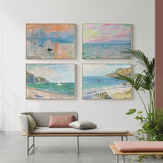 Tranh Canvas Treo Tường In Hình Phong Cảnh Trừu Tượng Hiện Đại Trang Trí Nhà Cửa