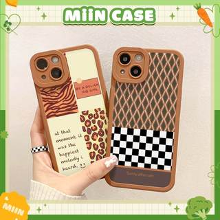 Ốp Lưng iPhone Melody Cạnh Vuông, Chống Sốc, Bảo Vệ Camera - Cho iP 6/6s/7/8/Plus/X/XS/XR/11/12/13/14/15/Pro/Max/Mini