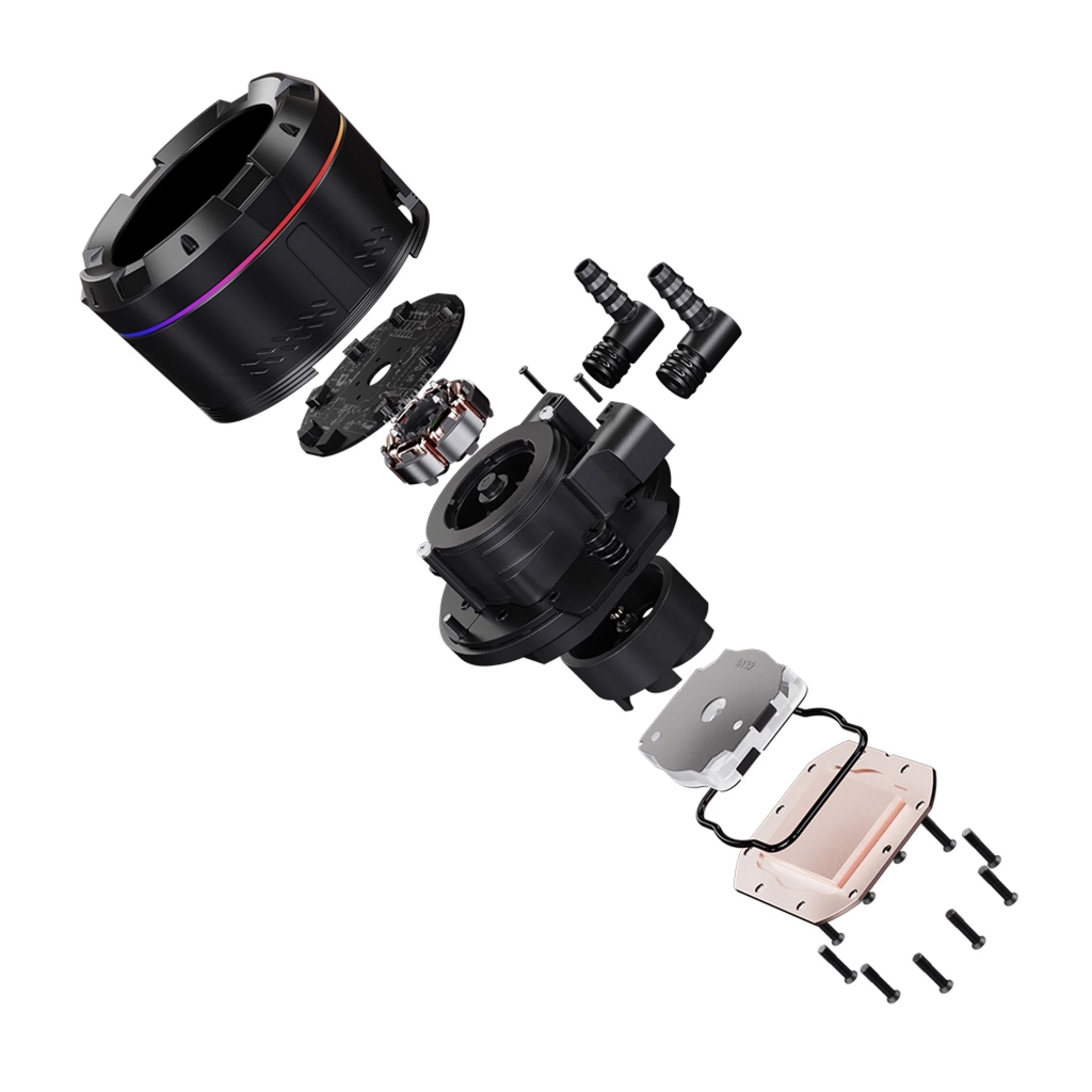 Tản nhiệt nước ID-Cooling Space SL360 LCD ARGB - Đen bảo hành 5 năm