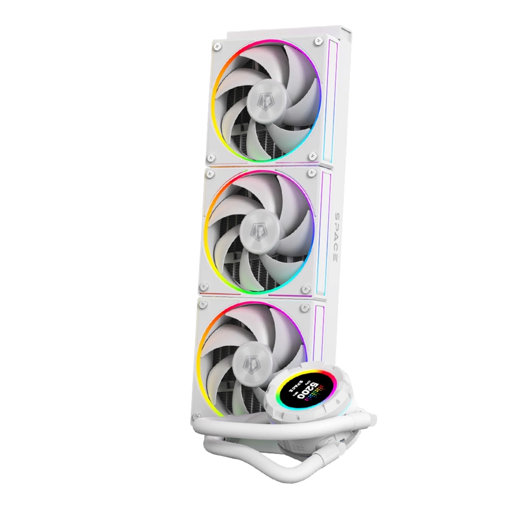 Tản nhiệt nước ID-Cooling Space SL360 LCD ARGB - Đen bảo hành 5 năm