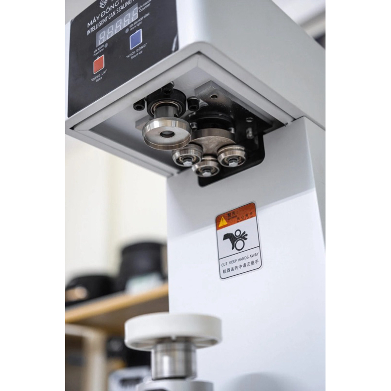 MÁY DẬP LON, MÁY ĐÓNG NẮP LON CHAI YUBANN QLS180