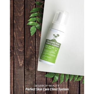 Bọt rửa mặt đất sét trị mụn -Dewdrop Beauty Volcanic Pore Bubble Cleansing