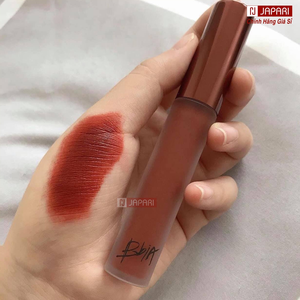 Son Bbia 25, 39, 36 CHÍNH HÃNG Hàn Quốc - Son Kem Lì Lâu Trôi Bbia 02 04 12 24..., Bbia Last Velvet Tint Ver 5 - Japari