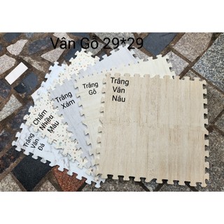 Thảm Xốp Vân Gỗ 30x30 Dày 1cm