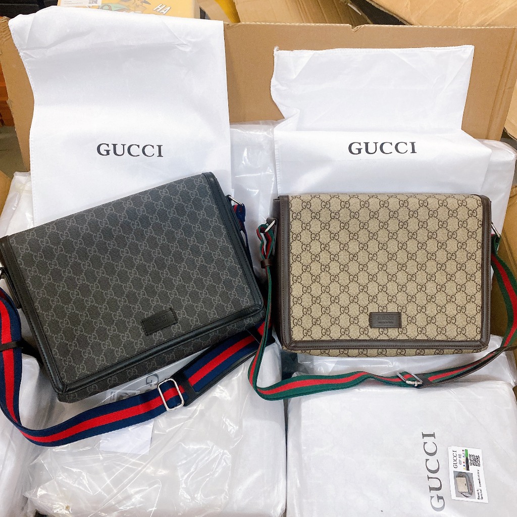 Túi đeo chéo nam lv size lớn 35 để được laptop mini