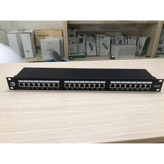 Patch Panel 16 cổng, 24 cổng CAT6 FTP chống nhiễu
