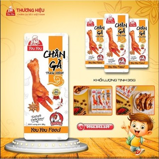 Set Combo 10 Chân gà cay You you Việt Nam ngâm ủ gia vị cực ngon .