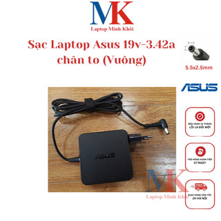 Sạc Laptop Asus 19v-3.42a CHÍNH HÃNG ZIN(LOGO ASUS) LAPTOPMINHKHOI