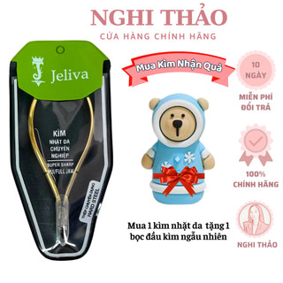 Kìm nhặt da tay JELIVA thép chuyên dụng