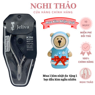 Kìm nhặt da bán nguyệt super JELIVA thép cao cấp không gỉ siêu bền