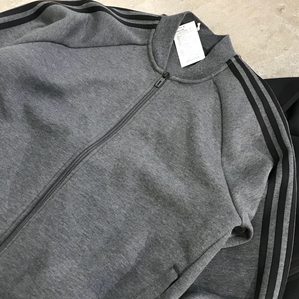 Adidas Zipper Casual Sports Jacket Grey chỉ duy nhất size S á