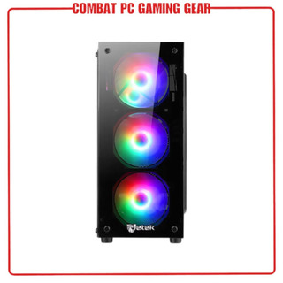 Case Máy Tính Jetek Squid A5 Game (Sẵn 4 Fan RGB)