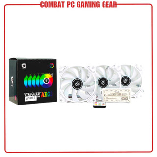 Kit 3 fan vitra galaxy argb white