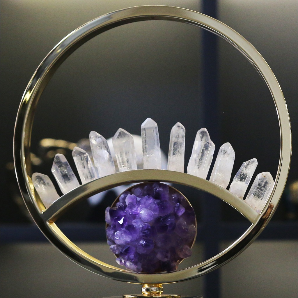 Đồ decor đôi mắt pha lê cao cấp -36DECOR. Trang trí nhà cửa, văn phòng bàn làm việc