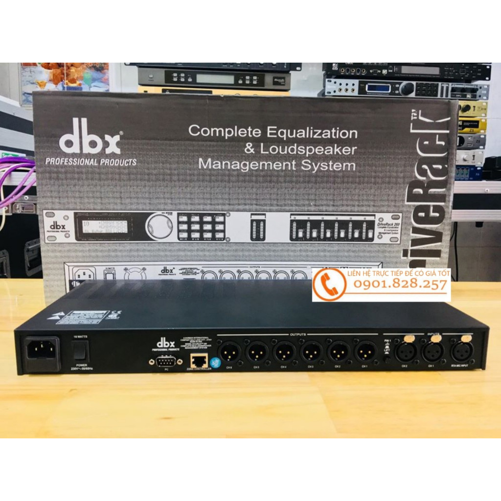 Thiết bị xử lí âm thanh DIVERACK DBX PA-260
