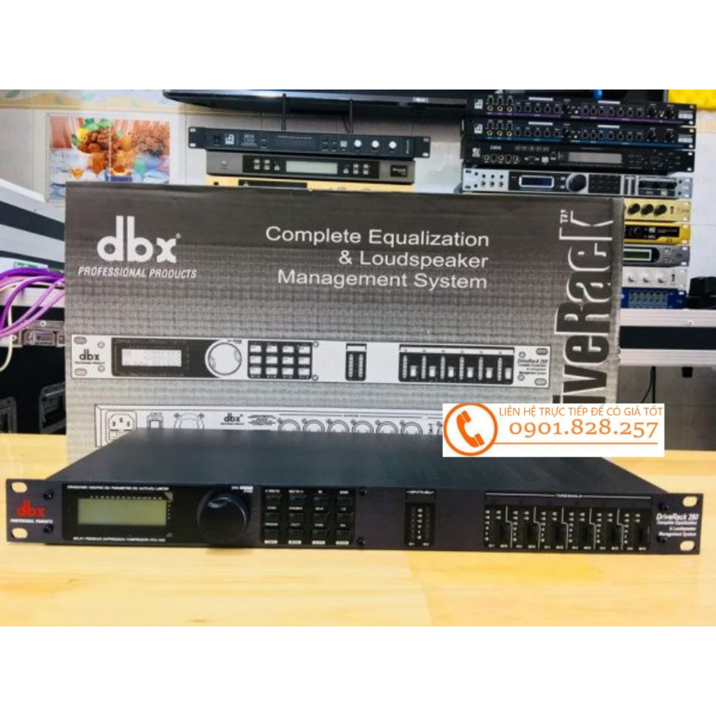 Thiết bị xử lí âm thanh DIVERACK DBX PA-260