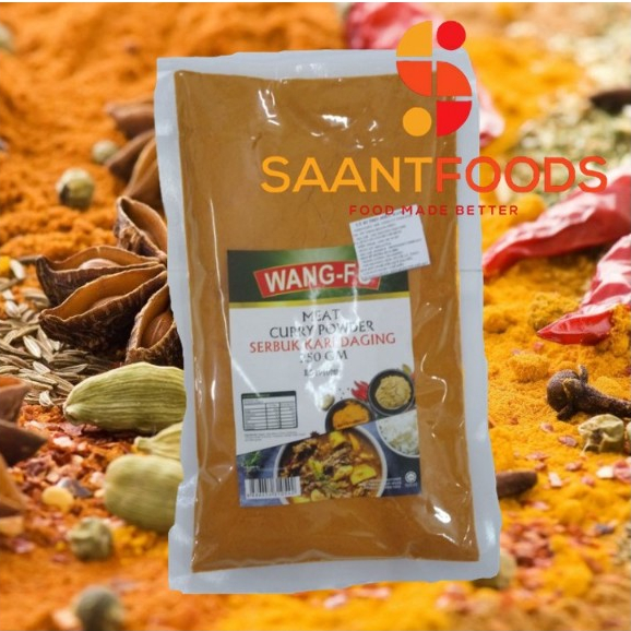 Bột cà ri cá/ Bột cà ri thịt Wang Fu 250 gram