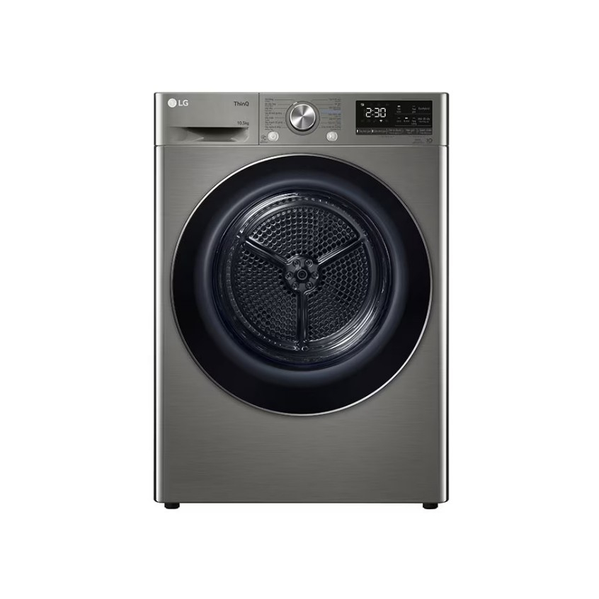 Máy sấy LG DUAL Inverter Heat Pump™ 10.5kg màu xám DVHP50P