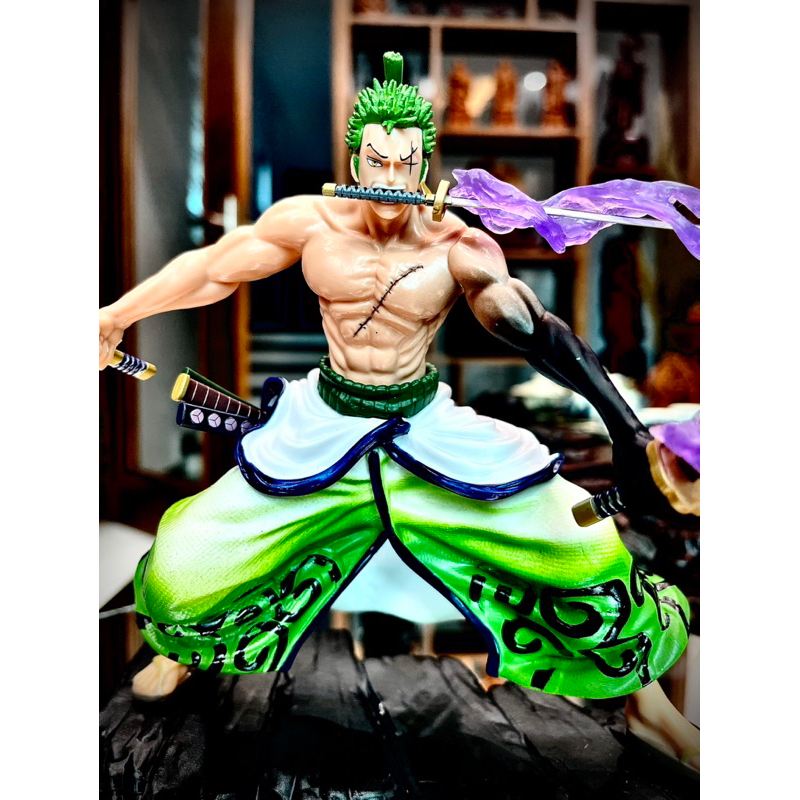 Mô hình Zoro Tam Kiếm Wano Quốc Cao 20cm - Mô hình One Piece