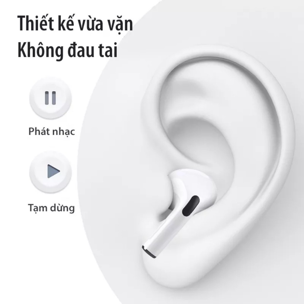 Tai Nghe Bluetooth Không Dây,AP2+AP3+PRO1+PRO2,Full Chức Năng Định Vị Đổi Tên,Dùng Cho Moi Dòng Điện Thoại,BH 12 Tháng