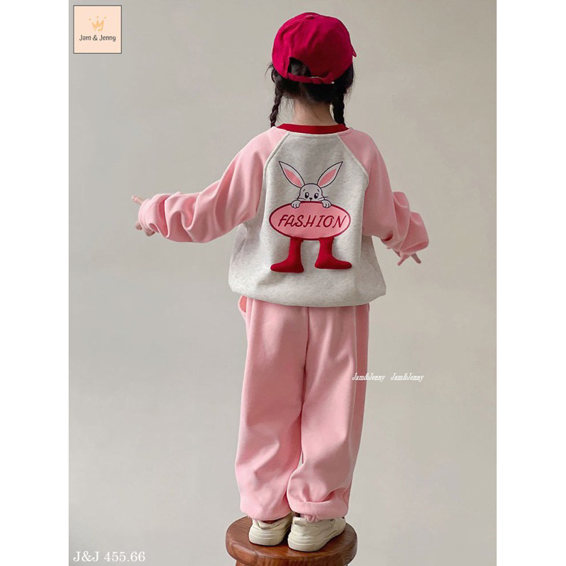 Set thu đông Jam&Jenny hình thỏ bé gái