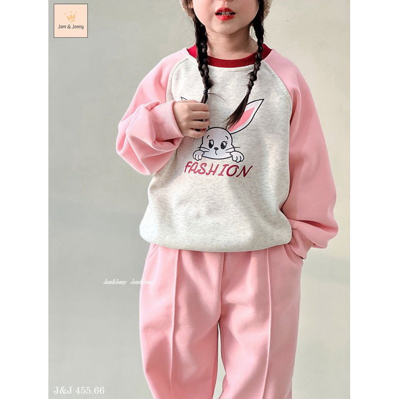 Set thu đông Jam&Jenny hình thỏ bé gái