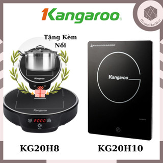Bếp điện từ đơn cảm ứng kangaroo kg20ih8 - kg20ih10 - công suất 2000w - bếp điện đa năng kangaroo
