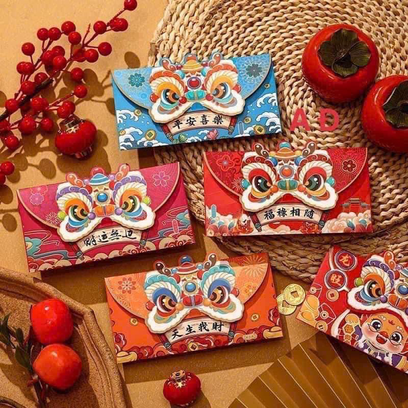 LÌ XÌ RỒNG VÀNG MAY MẮN