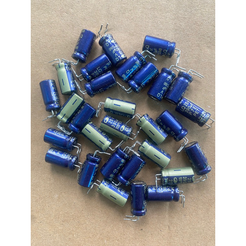 Tụ hoá 25v 100uf 390uf 470uf 680uf 1000uf 1500uf 2200uf chất lượng cao, hàng cắt chân thanh lí cty
