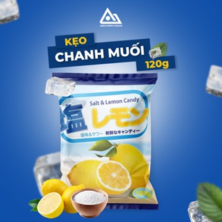 Kẹo hương chanh muối 120g Salt & Lemon Candy nhập khẩu Malaysia An Gia Sweets Snacks