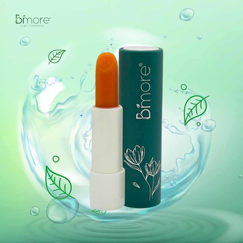 Son Gấc Xương Rồng Bimore Dưỡng Môi Mềm Mịn, Ngừa Lão Hóa