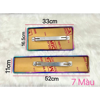 Bộ Khung Biển Số Ô tô kích thước mới Titan