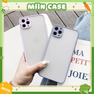 Ốp lưng iphone  Nhám Mờ  Màu 6plus/6s/6splus/7plus/8/8plus/x/xs/11/12/pro/max/plus/promax/Shin/Case/Miin/Shop/awifi