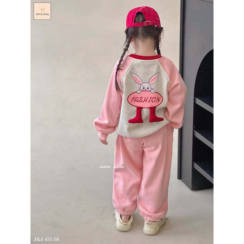 Set thu đông Jam&Jenny hình thỏ bé gái