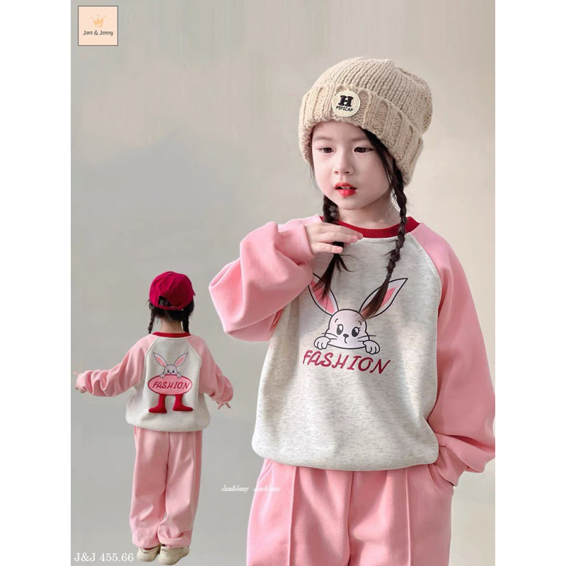 Set thu đông Jam&Jenny hình thỏ bé gái