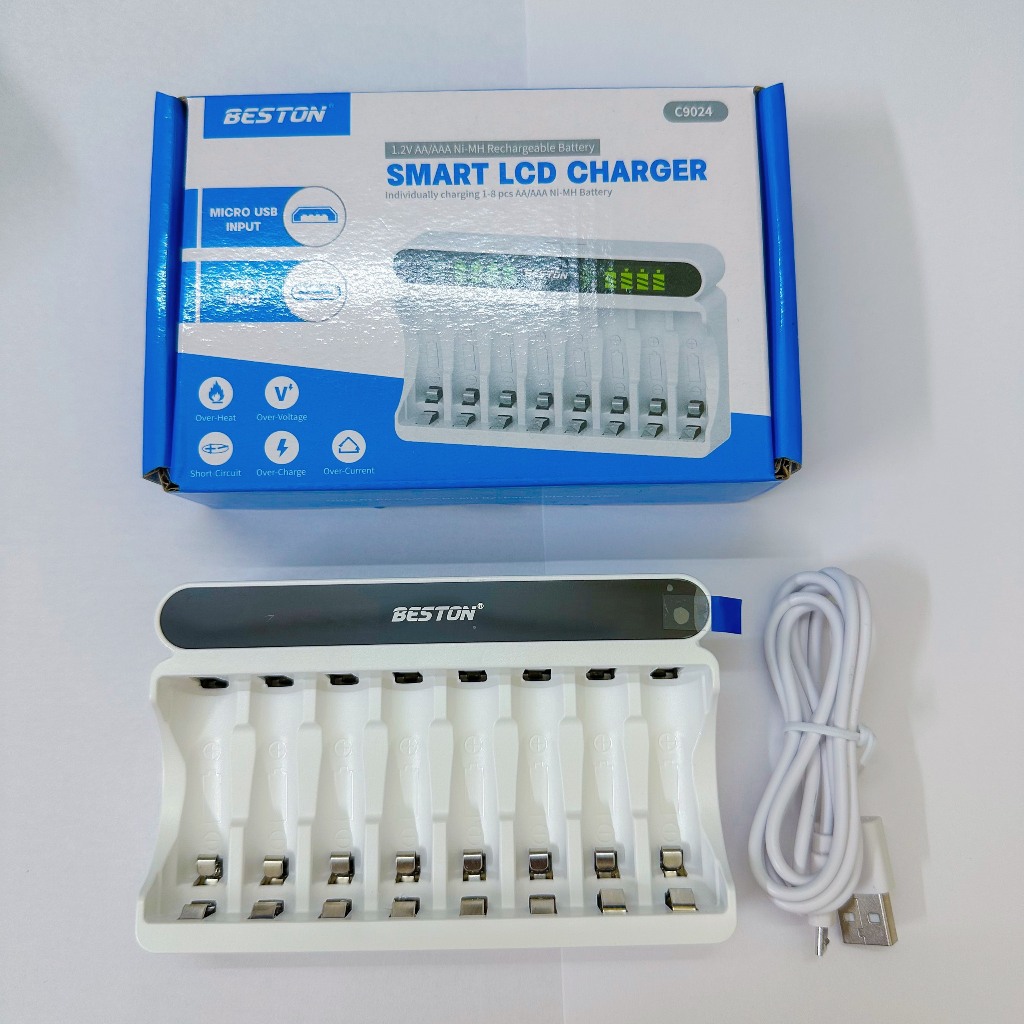 Pin Sạc AAA Beston 1100mAh. 1 Vỉ  pin sạc loại AAA 1100mah
