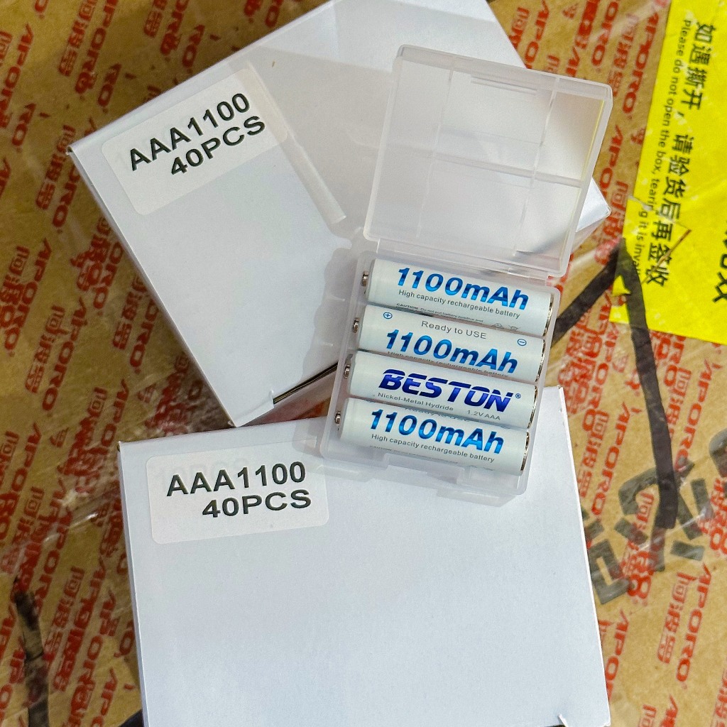 Pin Sạc AAA Beston 1100mAh. 1 Vỉ  pin sạc loại AAA 1100mah