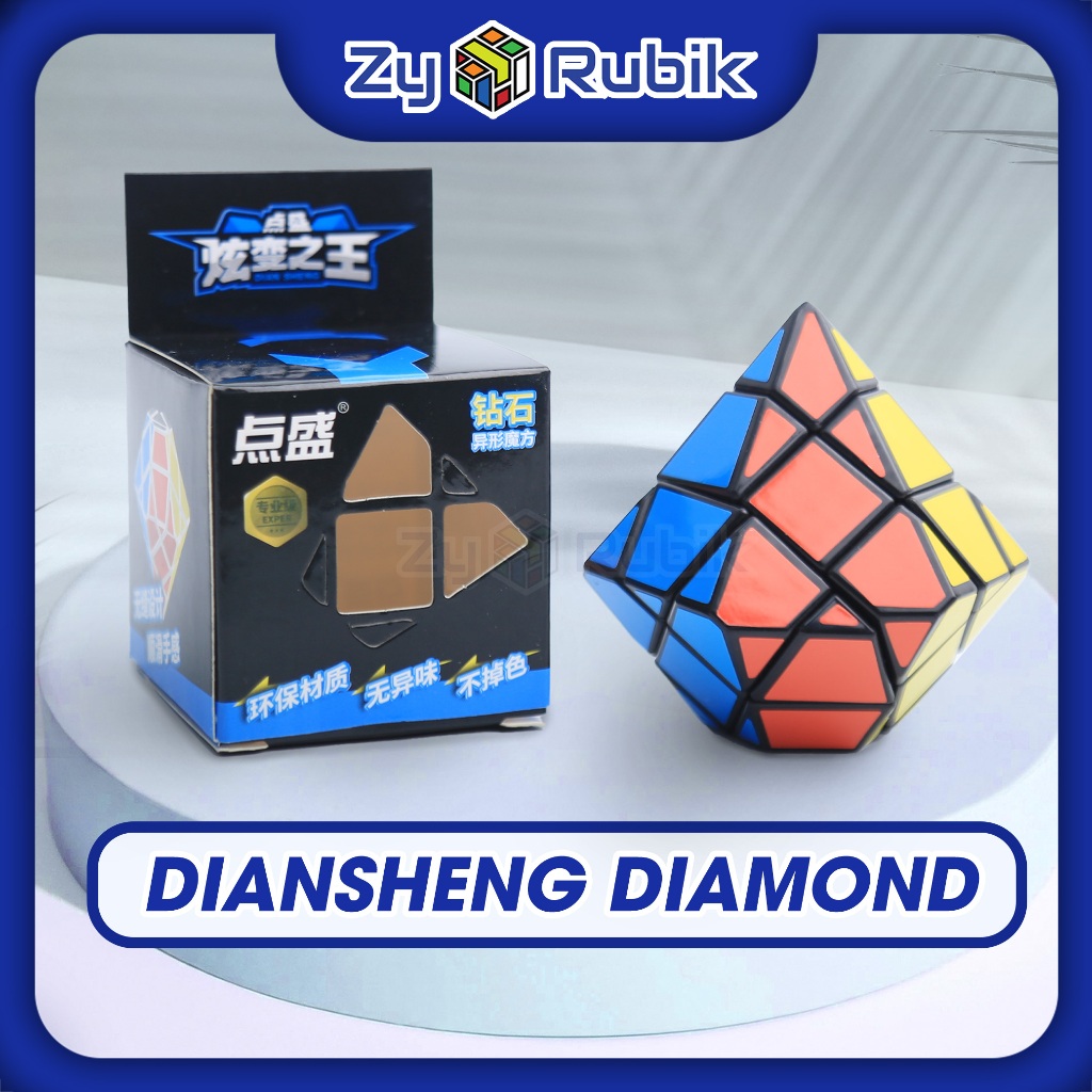 Rubik Biến Thể Diansheng Diamond 3x3 Biến Thể Hình Viên Kim Cương- Rubic Siêu Khó Viên Kim Cương- Zyo Rubik